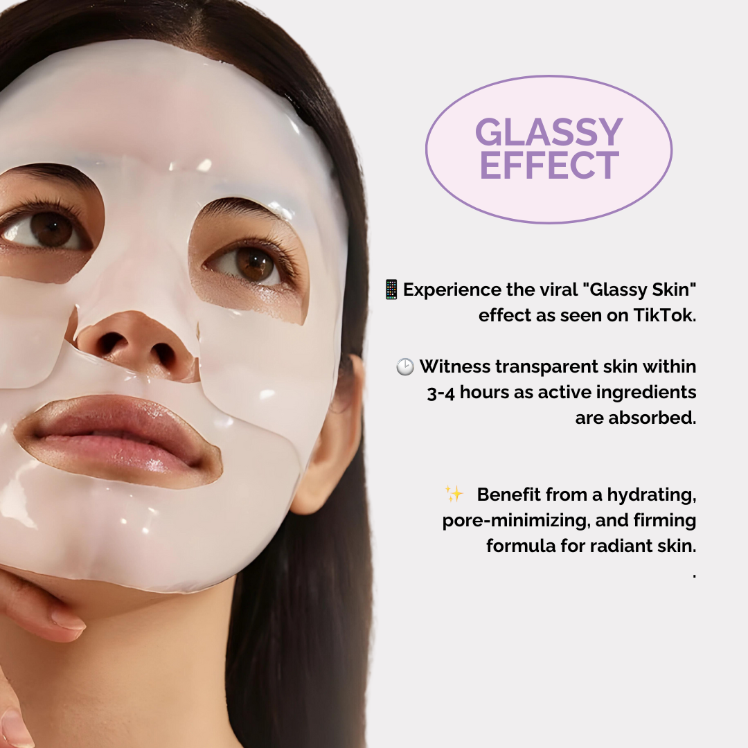 💖 GlowGlass ┃ Bio-Collagen Infusion Mask